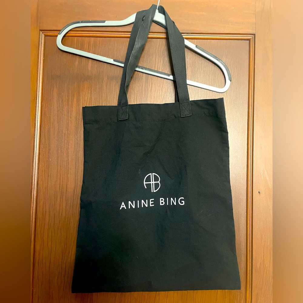 Anine Bing Remy Black Tote Bag